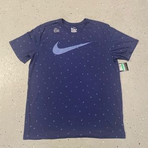 Nike polka ball mens tee athletic cut size XL